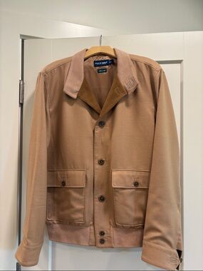Ralph Lauren Vintage 100% Baby Alpaca Suede Jacket—FANTASTIC!! Like New—Large